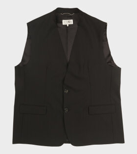 MM6 - M Tailored Vest Black 