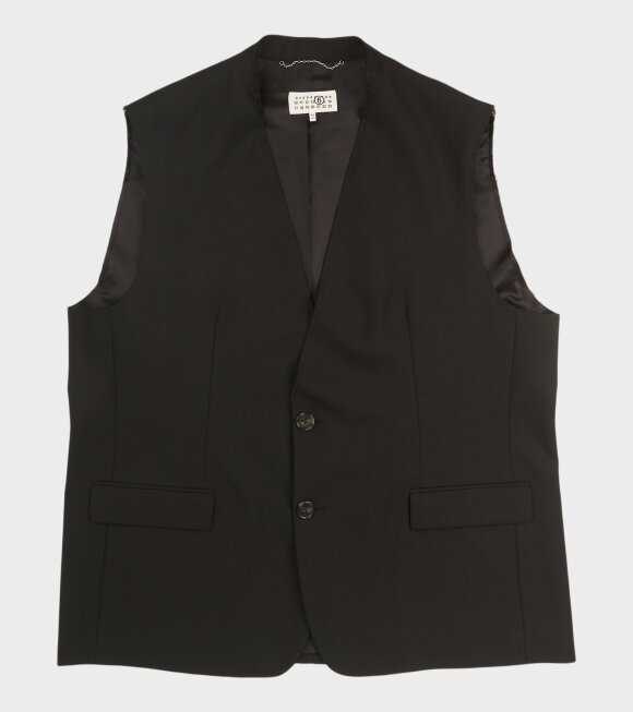 MM6 Maison Margiela - M Tailored Vest Black