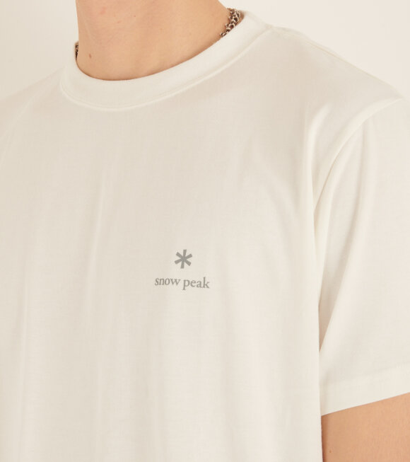 Snow Peak - Logo T-shirt White