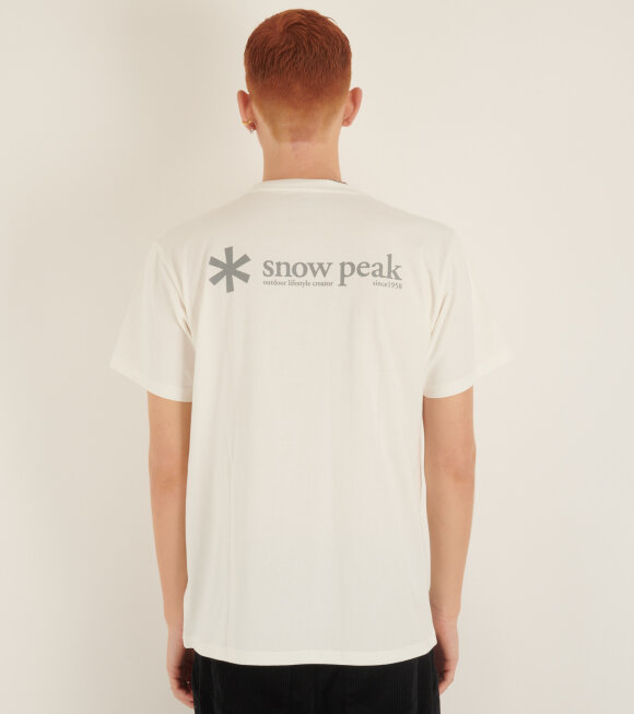 Snow Peak - Logo T-shirt White