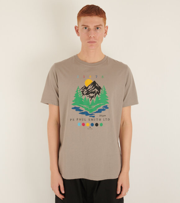 Paul Smith - Outdoor Print T-shirt Grey
