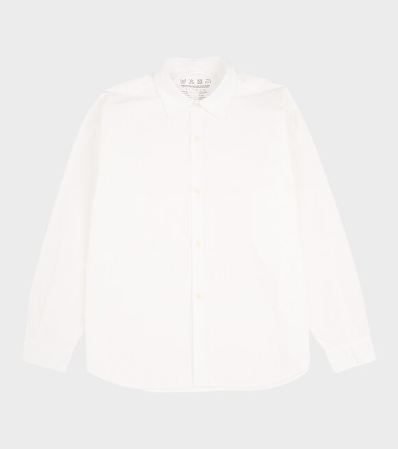 Mfpen - Generous Shirt White Poplin