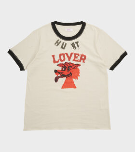 Hurt Lover T-shirt White/Black