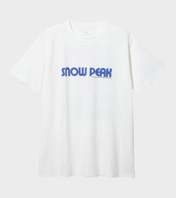 dr. Adams - Snow Peak Land Station T-shirt White