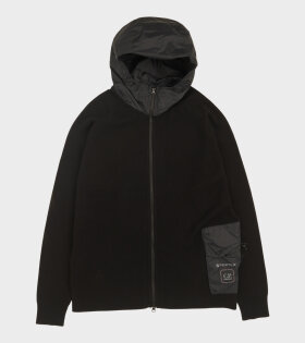 C.P Company - Knitwear Hooded Black 